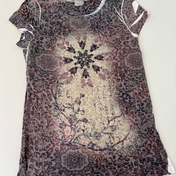 Daytrip Purple Graphic Short Sleeve Tee - Picture 1 of 5